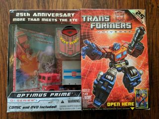 Transformers Universe 25th Anniversary G1 Optimus Prime Misb Hasbro Vhtf