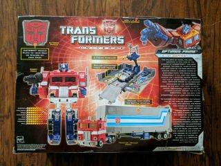 Transformers Universe 25th Anniversary G1 Optimus Prime MISB Hasbro VHTF 2