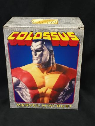 Colossus Marvel Limited Mini Bust By Bowen Designs Serial D 4908/5000 - Rare