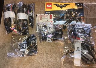 Lego The Batman Movie 70908 The Scuttler W/ Instructions/stickers No Minifigures