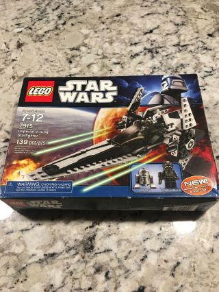 Lego Star Wars Imperial V - Wing Starfighter 7915 Sealed/unopened