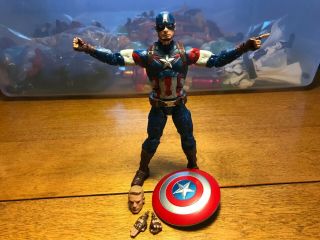 Marvel Legends Baf Thanos Series Captain America 6 Inch Action Figure