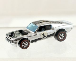 Vintage 1969 Mattel Red Line Hot Wheels Mustang Boss Hoss Redline