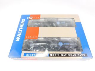 Ho Scale Walthers 932 - 27266 Set Of 2 Admx 23,  000 Gallon Funnel Flow Tank Cars
