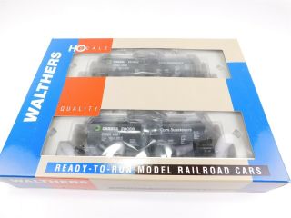 Ho Walthers 932 - 27220 Set Of 2 Crgx Cargill 16,  000 Gallon Funnel Flow Tank Cars