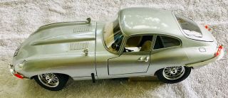 1961 Jaguar XKE Coupe.  1/18 Scale Diecast. 2