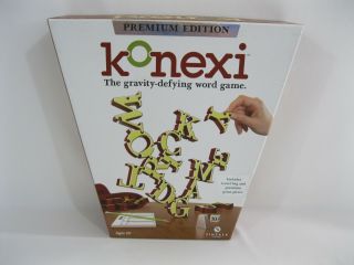 Konexi Gravity Defying Word Game - Premium Edition - Complete - Zimzala - 2010