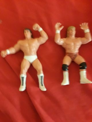 1990 Wcw Galoob Action Figures Flyin Brian And The Z Man