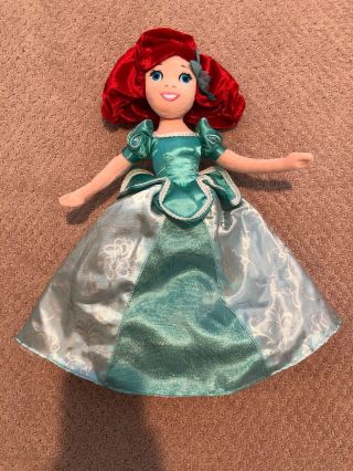 ARIEL & AURORA Princess Reversible Topsy Turvy Flip Doll Plush Disney Parks 2