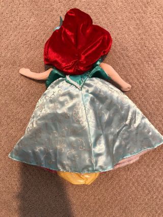 ARIEL & AURORA Princess Reversible Topsy Turvy Flip Doll Plush Disney Parks 3