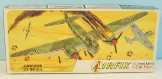 1:72 Junkers Ju - 88 Bomber Airfix By Craftmasters Series 1410 - 100