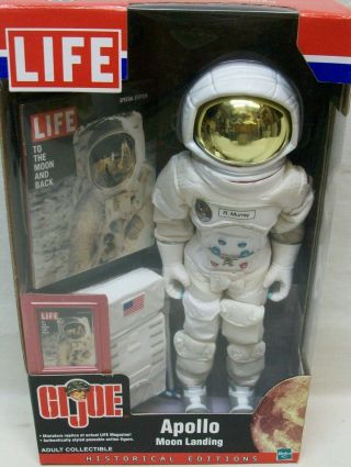Nib G.  I.  Joe Astronaut " Apollo Moon Landing " 12 - Inch Tall Action Figure