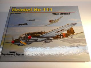 Heinkel He111 Bomber Walk Around Hard Cover