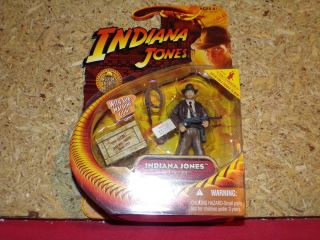 2008 Hasbro Indiana Jones Raiders Lost Ark 3 3/4 " Last Crusade Indiana Jones Moc