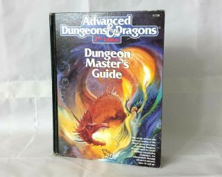 Advanced Dungeons And Dragons 2nd Edition 1989 Dungeon Master Guide Tsr 2100