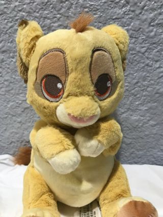Disney Baby Simba 10”Plush Toy Soft Stuffed Animal The Lion King Character (A) 2