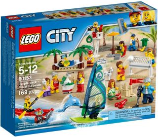 Lego City 60153 People Pack Fun At The Beach 5 - 12