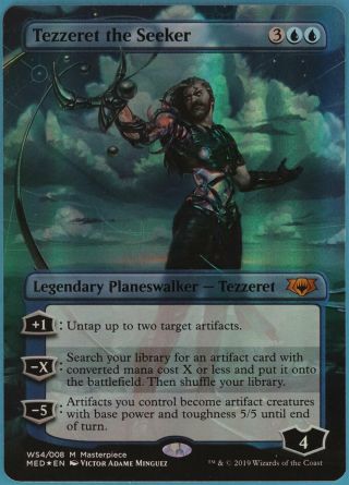 Tezzeret The Seeker (full - Art) Foil Mythic Edition Nm - M Card (36151) Abugames