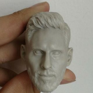 Blank Hot 1/6 Scale The Football Star Lionel Messi Head Sculpt Unpainted
