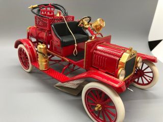 Franklin - 1916 Ford Model T Fire Engine - 1/16 Diecast Scale With Tag