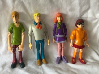 Hanna Barbera Scooby Doo Charter Ltd 2011 Mystery Solving Crew Figures Set W/box