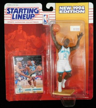 Larry Johnson Charlotte Hornets Starting Lineup 1994 Basketball Edition Kenner