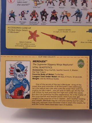 Playmates TMNT Merdude Teenage Mutant Ninja Turtles Vintage 3