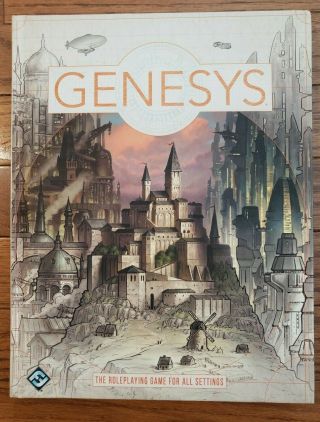 Genesys Rpg Core Rulebook Vg - Ln Ffg Fantasy Flight Games