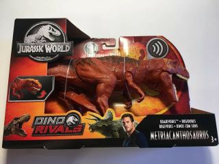 Jurassic World Dino Rivals Roarivore Metriacanthosaurus Jurassic Park Mattel