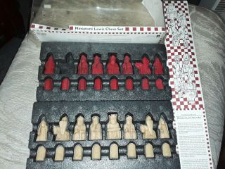 The British Museum Miniature Lewis Chess Set Game Piece Stone Isle Of Lewis
