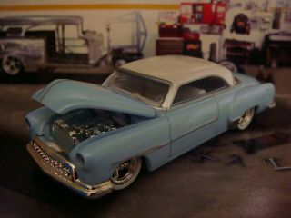 1952 52 Chevrolet Bel Air OLD SCHOOL V - 8 Hot Rod 1/64 Scale Limited Edition J 3