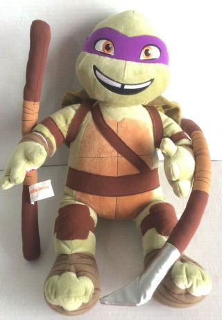 Build Bear Purple Teenage Mutant Ninja Turtle Donatello With " Nunchuks "