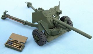 M1 57mm Airborne,  U.  S.  Army Anti - Tank Gun,  Scale 1/35,  Hand - Made Plastic Model
