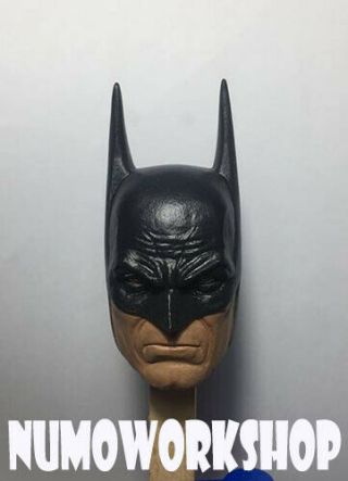 Bat Alex Ross 1/6 Scale Custom Unpainted Head For 12 " Body Figure Numoworkshop