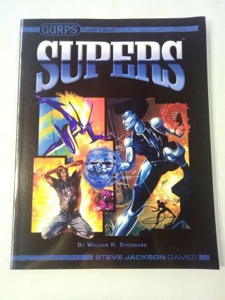 Sjg Gurps 4th Ed Supers (4th Edition) Sc Nm