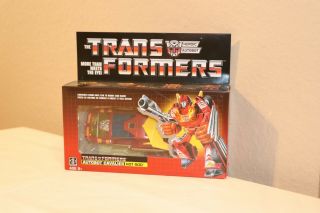 Transformers Vintage G1 Hot Rod 2018 Walmart Reissue - Rodimus Prime