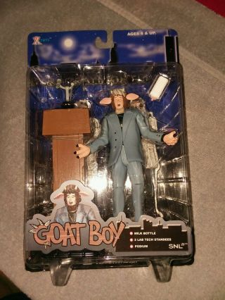 2000 Saturday Night Live Snl Goat Boy Action Figure Jim Breuer X - Toys