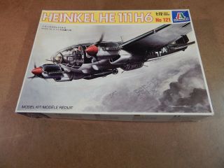 1/72 Italeri Heinkel He 111 H6 121 Open & Complete