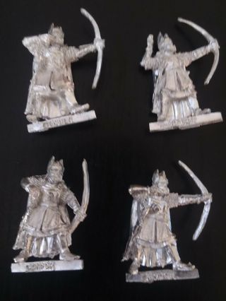 Lord Of The Rings Games Workshop Warriors Of Numenor With Bows Metal