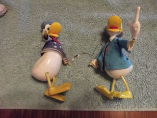 Marx Donald Duck And 1961 W.  D.  P.  Ludwig Von Drake Toys For Part