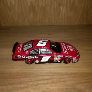 Signed Kasey Kahn & Jeremy Mayfield 1/24 scale NASCAR diecast Dodge Intrepids 7