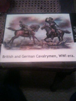 Master Box 1/35 British & German Cavalrymen Ww 1 Era