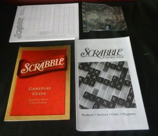 Deluxe Turntable SCRABBLE Board Game - Hasbro 2001 - 100 Complete 5