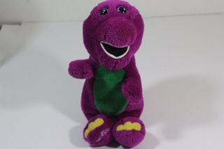 Barney The Purple Dinosaur 10 " Plush Stuffed Animal Lyons Group 1992 Open Mouth