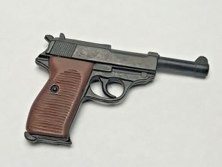 1/6 P - 38 Luger Pistol Hand Gun Pistol World War Ii Weapon Soldier Figure Toy