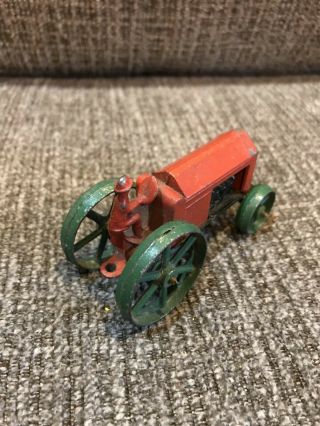 Vintage Tootsietoy Prewar Diecast Toy Farm Tractor 2
