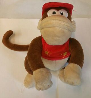 Nintendo Mario 6.  5 " Donkey Diddy Kong Plush Toy Stuffed Animal Monkey Doll