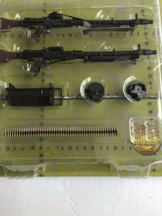 The ultimate soldier World War II German MG – 34 weapons Set 1/6 Scale MIP 3