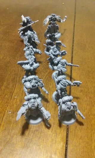 Games Workshop Warhammer 40k Space Wolves Blood Claws/grey Hunters,  Characters