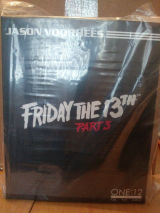 Mezco Jason Voorhees One:12 Friday The 13th Part 3 Action Figure 1/12